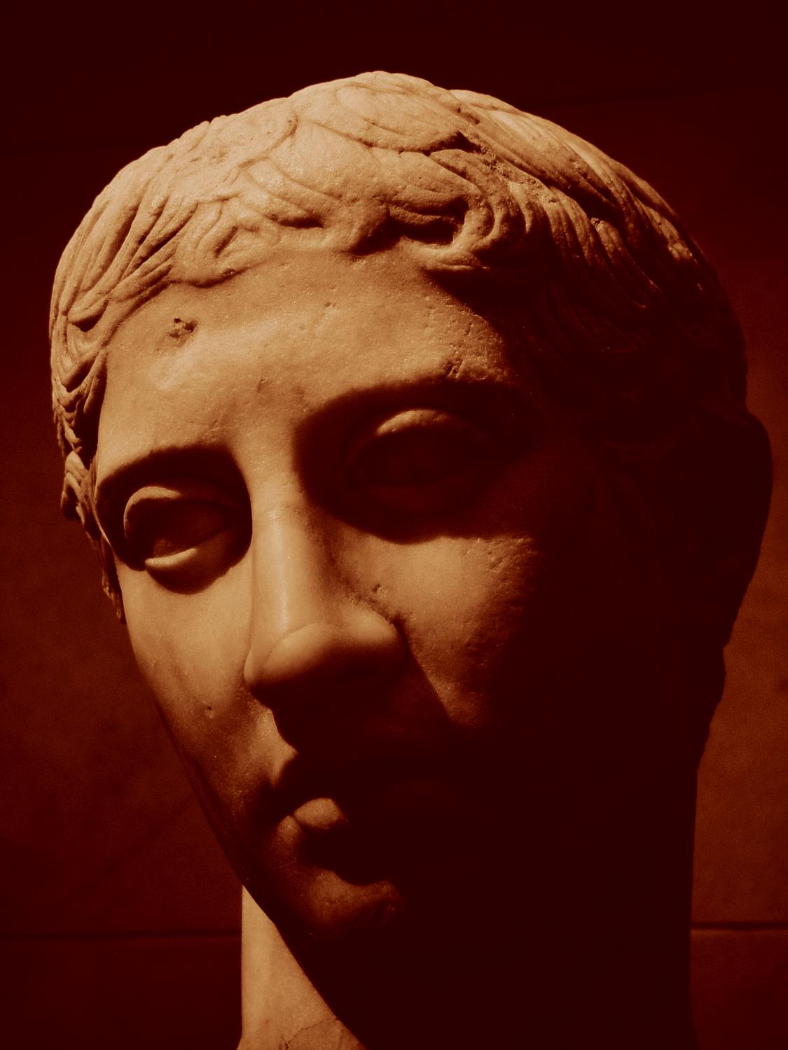 Greek statue #3 - - Sepia toning? Yuck! - Sony DMC-F707 - infrared - Metropolitan Museum New York City - Tony Karp, design, art, photography, techno-impressionist, techno-impressionism, aerial photography , drone , drones , dji , mavic pro , video , 3D printing - Books -